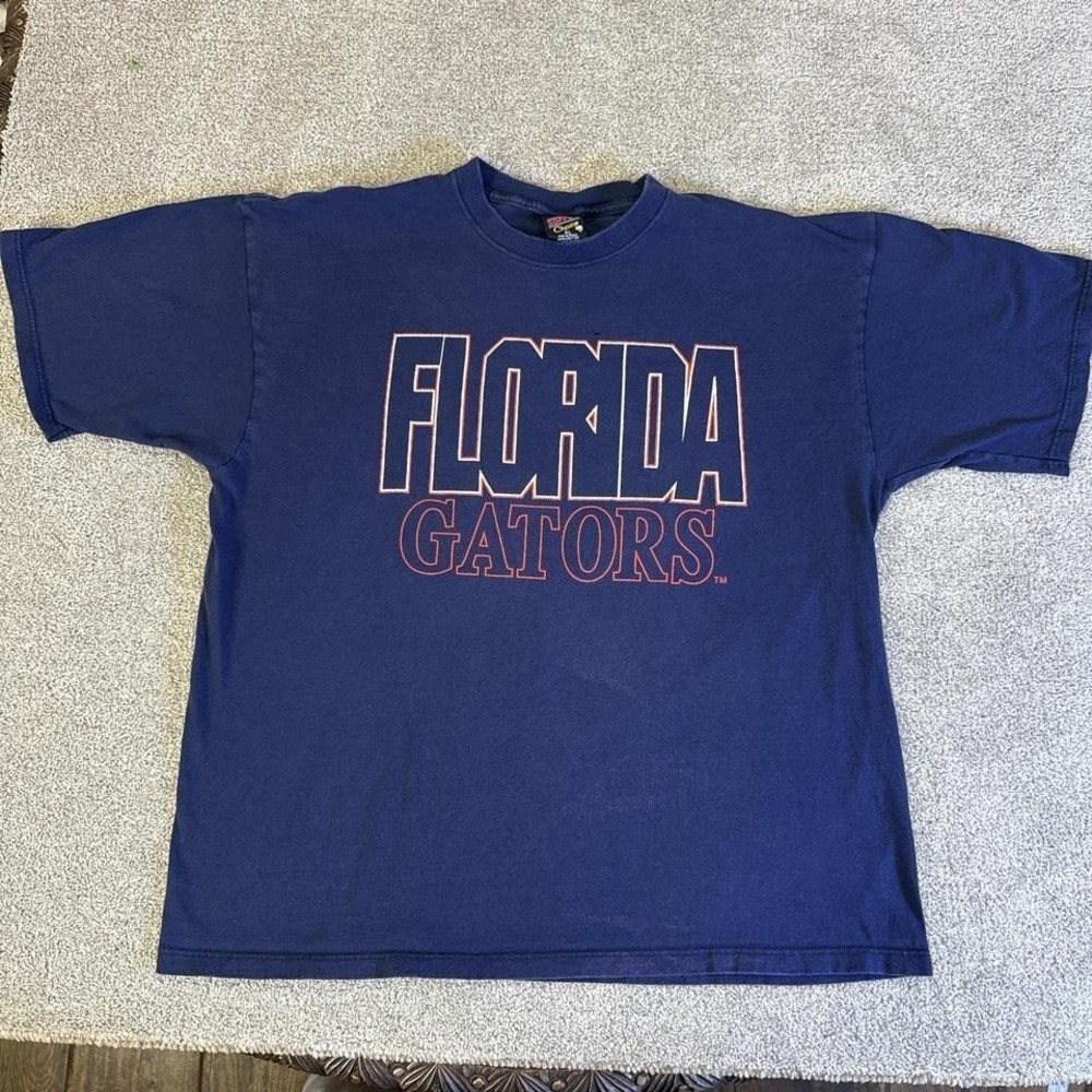 Vintage Florida Gators Soffe T-Shirt Navy USA Made XL College Tee